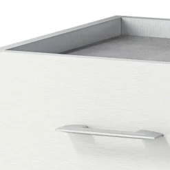 Salotto|Camera Da Letto > Dmora Cassettiera 4 cassetti cemento e bianca 60x87h cm - Solano Bianco, Grigio Cemento