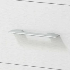 Salotto|Camera Da Letto > Dmora Cassettiera 4 cassetti cemento e bianca 60x87h cm - Solano Bianco, Grigio Cemento