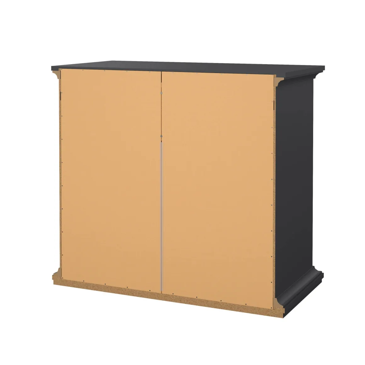 Cassettiera 4 cassetti grigia 96x86h cm - Arika