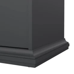 Cassettiera 4 cassetti grigia 96x86h cm - Arika