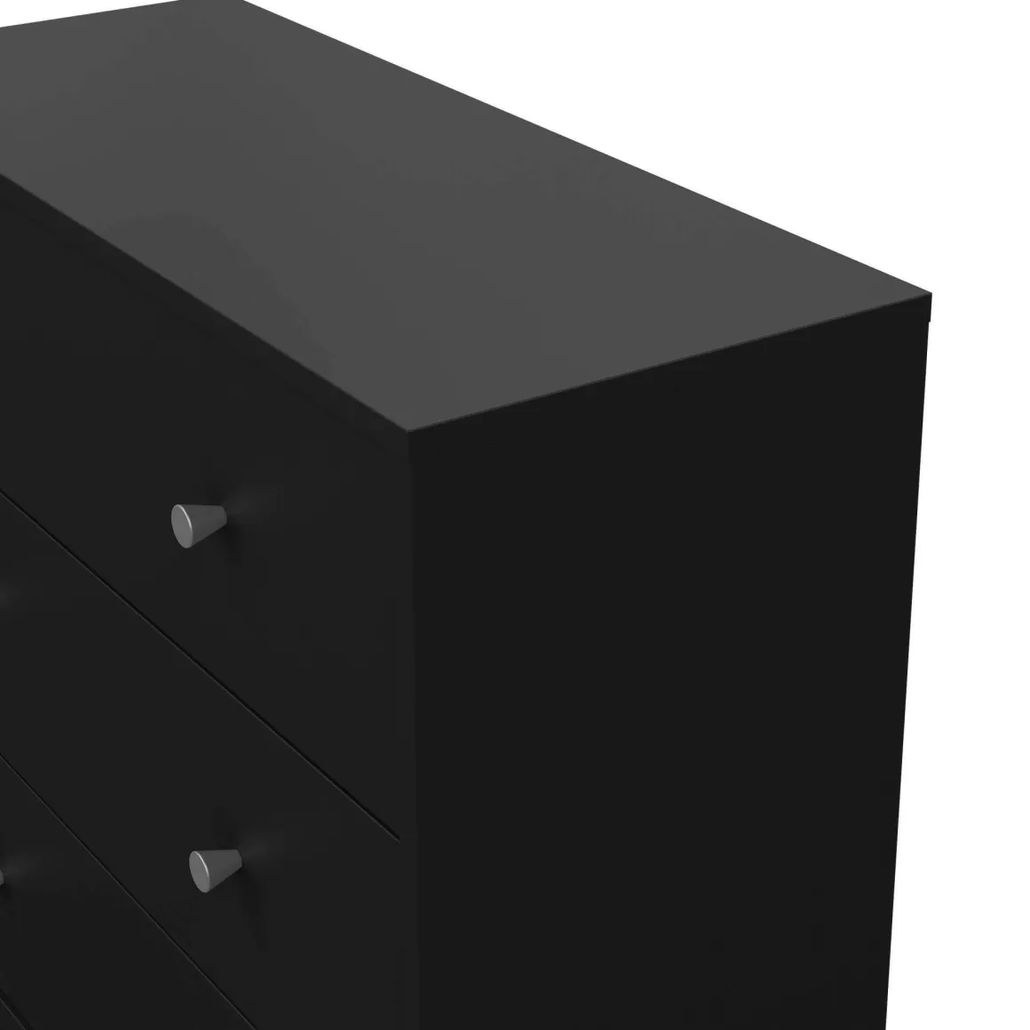 Cassettiera 3 cassetti nera 72x68h cm - Alert