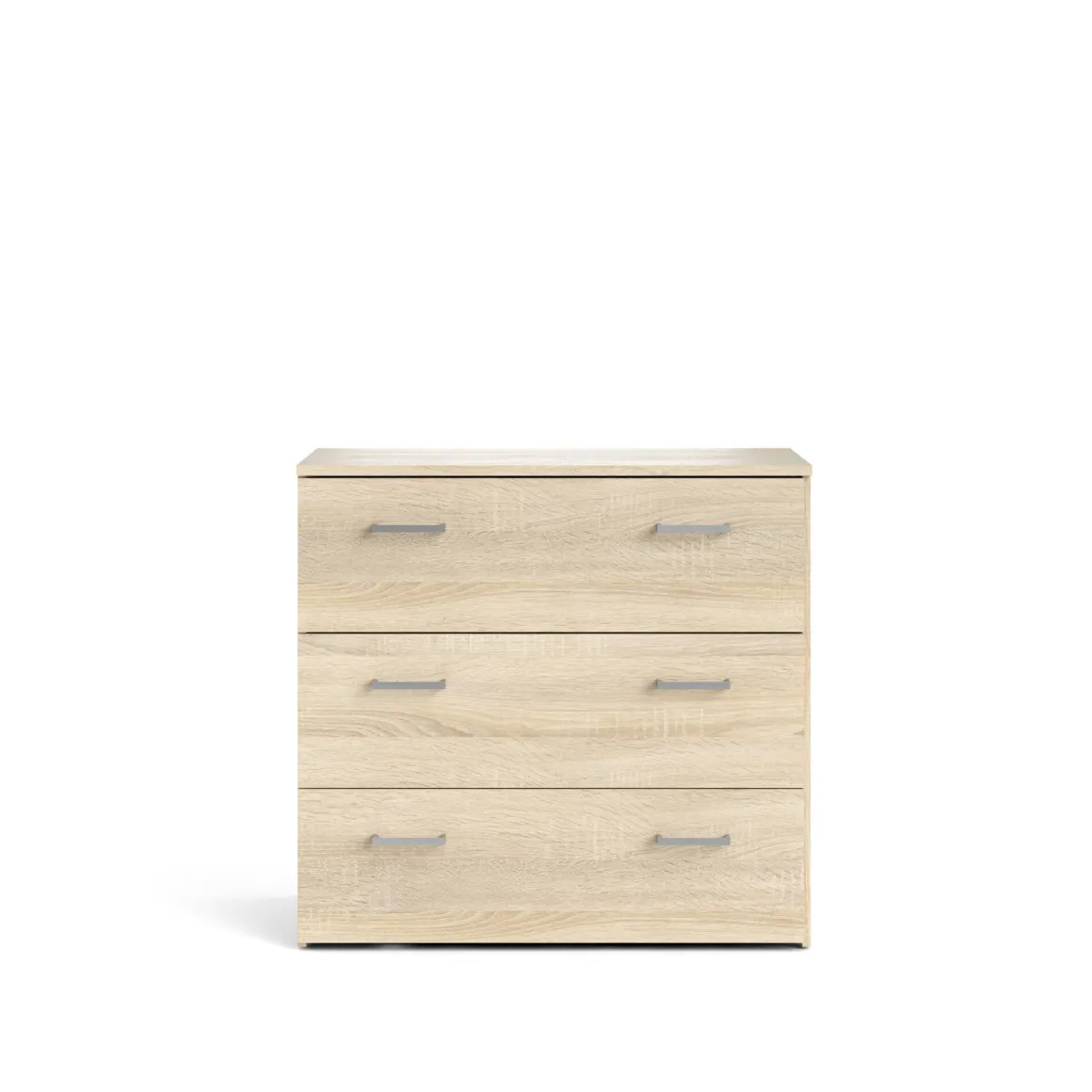 Cassettiera 3 cassetti quercia 74x69h cm - Adal