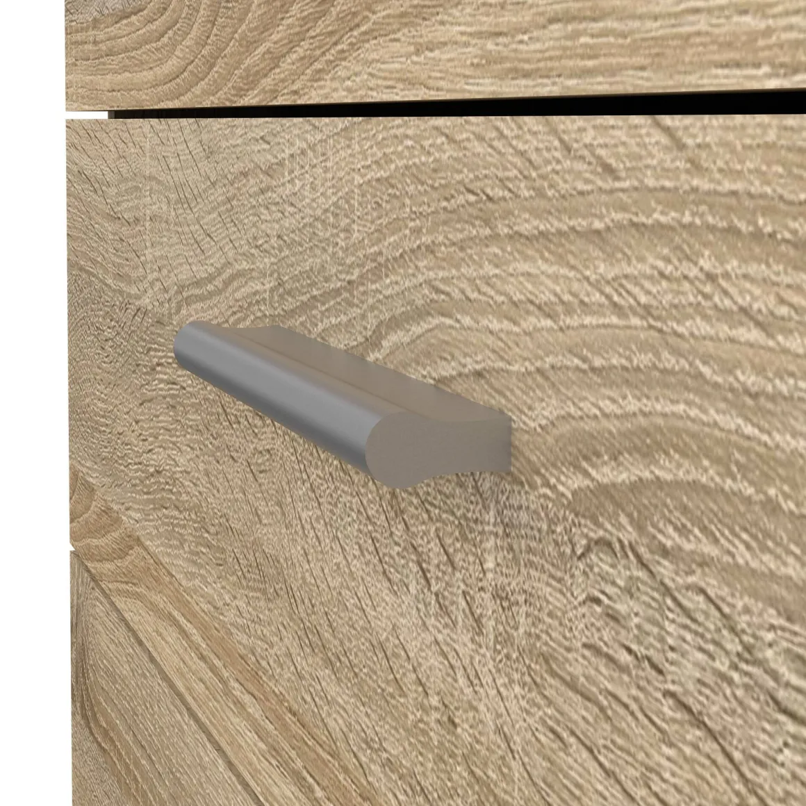Cassettiera 4 cassetti quercia 80x68h cm - Arwen