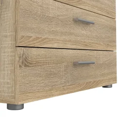 Cassettiera 4 cassetti quercia 80x68h cm - Arwen