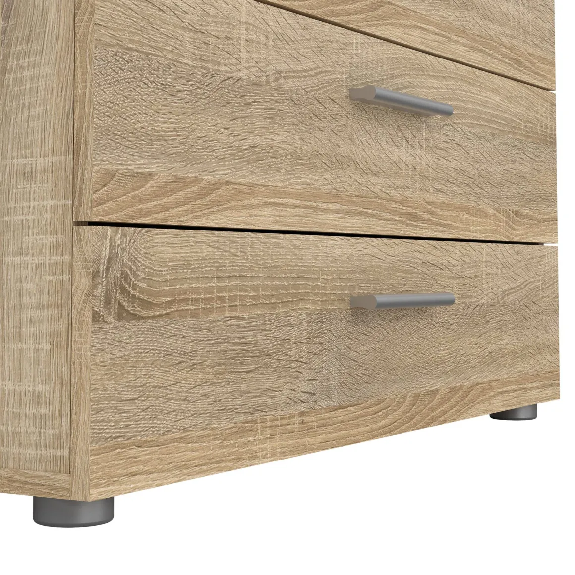 Cassettiera 4 cassetti quercia 80x68h cm - Arwen