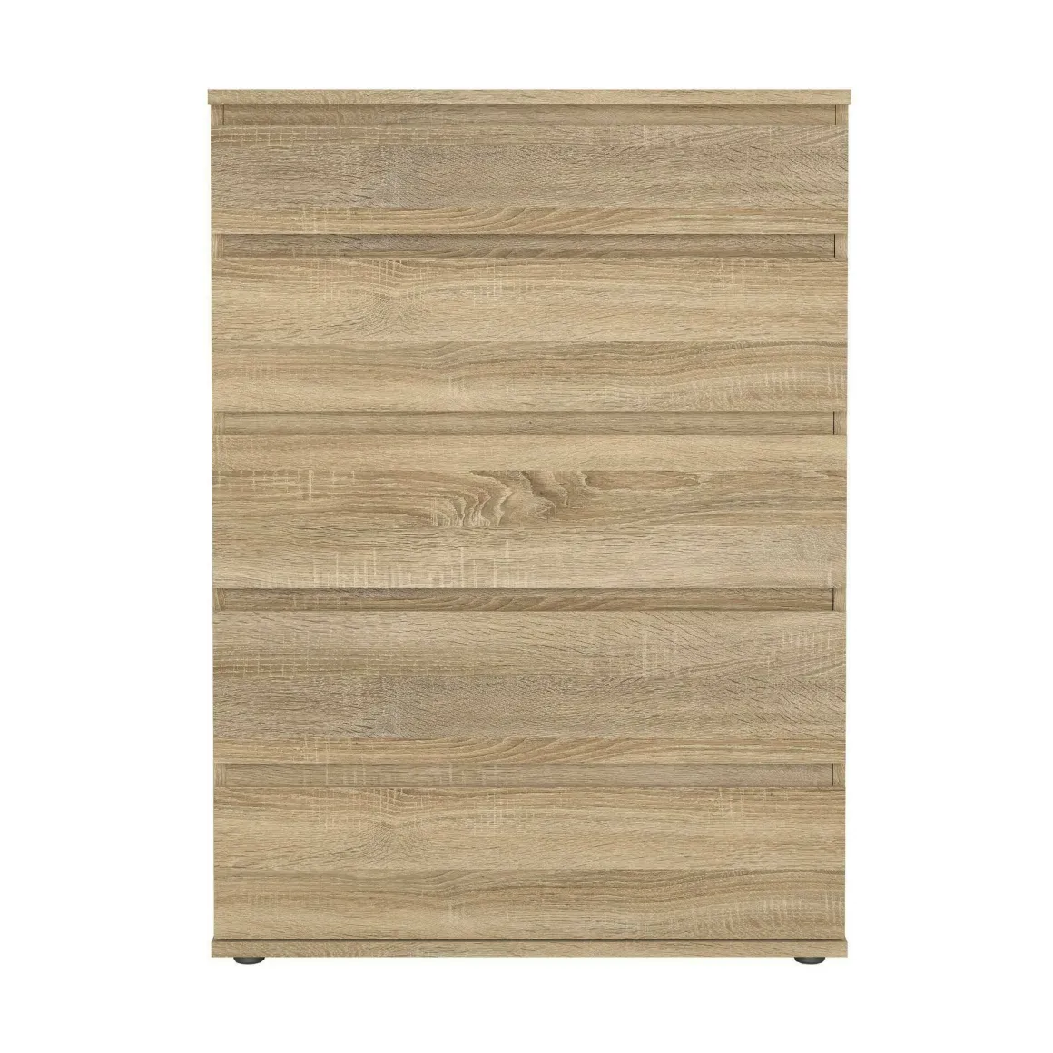 Cassettiera 5 cassetti quercia 76x106h cm - Arriba