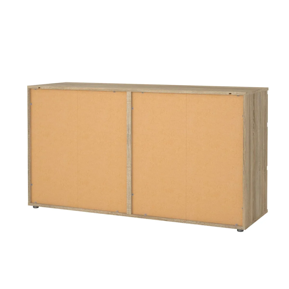 Cassettiere > Dmora Cassettiera 6 cassetti quercia 153x83h cm - Albacore Marrone Quercia