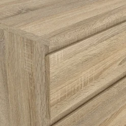 Cassettiere > Dmora Cassettiera 6 cassetti quercia 153x83h cm - Albacore Marrone Quercia