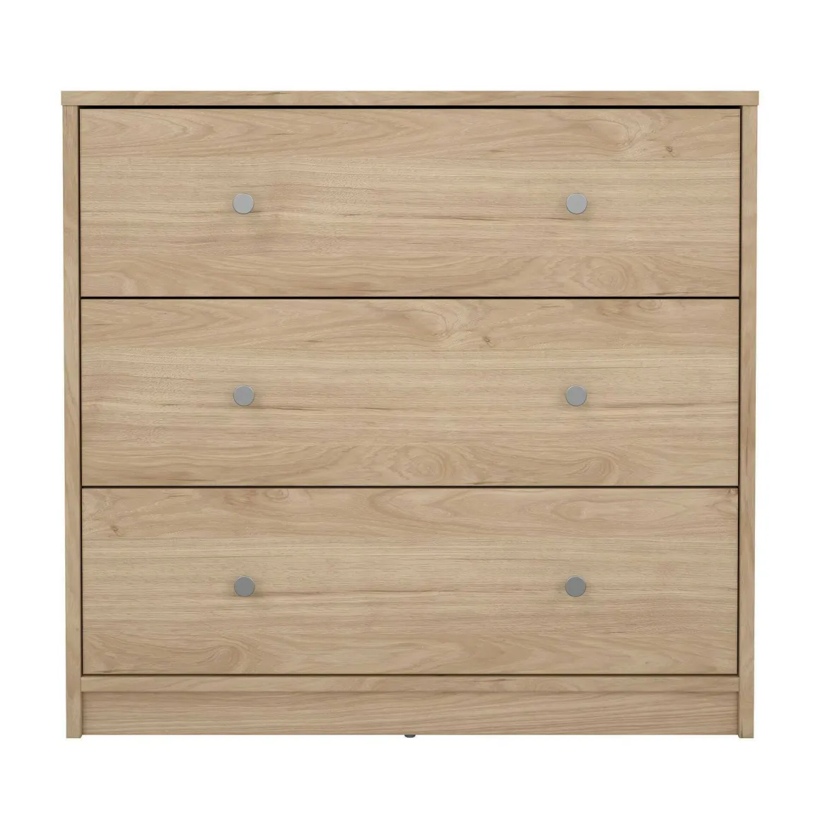 Cassettiera 3 cassetti rovere 72x68h cm - Alert