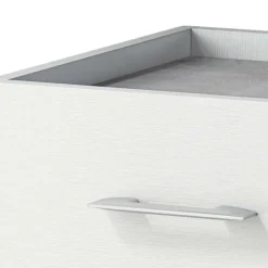 Cassettiera con maniglie bianca 60x87h cm - Solano