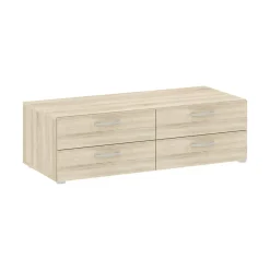 Cassettiera economica rovere 110x35h cm - Gignod