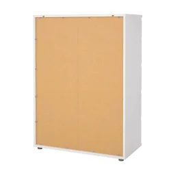 Cassettiere > Dmora Cassettiera elegante bianca 76x106h cm - Arriba Bianco