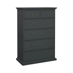 Cassettiere > Dmora Cassettiera grande grigia 96x139h cm - Gaetana Grigio