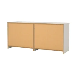 Cassettiere > Dmora Cassettiera in legno bianca 49x68h cm - Ariosto Bianco