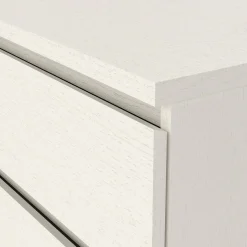 Cassettiere > Dmora Cassettiera in legno bianca 49x68h cm - Ariosto Bianco