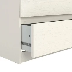 Cassettiere > Dmora Cassettiera in legno bianca 49x68h cm - Ariosto Bianco
