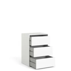 Cassettiera in legno bianca 51x70h cm - Adonino