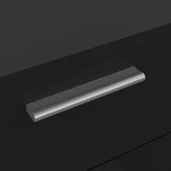 Cassettiera in legno nera 70x82h cm - Asam