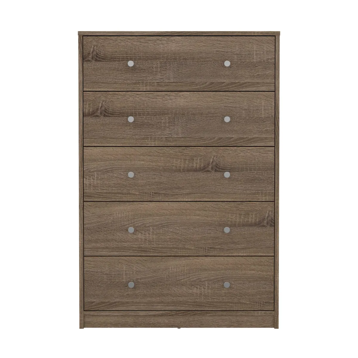 Cassettiere > Dmora Cassettiera in legno noce 72x108h cm - Contessa Marrone Noce