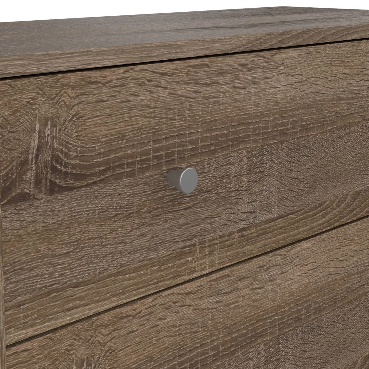 Cassettiere > Dmora Cassettiera in legno noce 72x108h cm - Contessa Marrone Noce