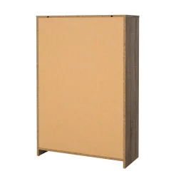 Cassettiere > Dmora Cassettiera in legno noce 72x108h cm - Contessa Marrone Noce