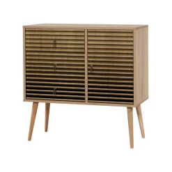 Cassettiera in legno quercia 90x90h cm - Ailanto