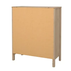 Cassettiera in legno rovere 82x98h cm - Nicholas