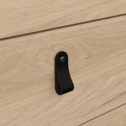 Cassettiera in legno rovere 82x98h cm - Nicholas
