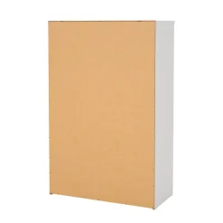 Cassettiere > Dmora Cassettiera minimal bianca 74x114h cm - Aikol Bianco