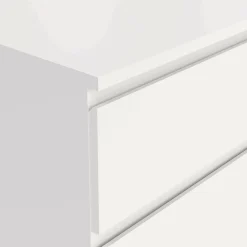 Cassettiere > Dmora Cassettiera moderna bianca 40x106h cm - Abelarda Bianco