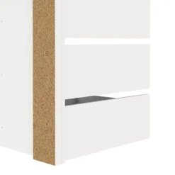 Cassettiera moderna bianca 57x69h cm - Giacarta