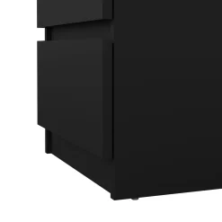 Cassettiere > Dmora Cassettiera moderna nera 50x70h cm - Accudino Nero
