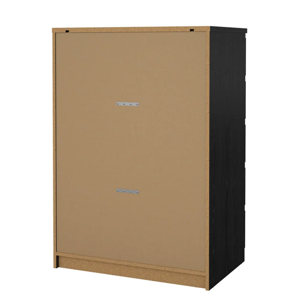 Cassettiere > Dmora Cassettiera moderna nera 77x111h cm - Ansel Nero