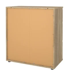 Salotto|Camera Da Letto > Dmora Cassettiera moderna quercia 80x90h cm - Apricale Marrone Quercia