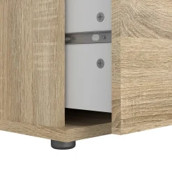 Cassettiera moderna quercia 76x83h cm - Aski