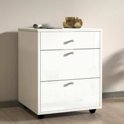 Cassettiera piccola bianca 47x61h cm - Asgabat