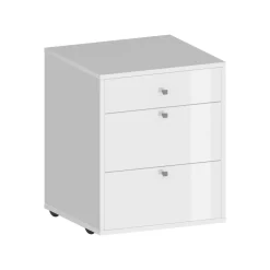 Cassettiera piccola bianca 47x61h cm - Asgabat