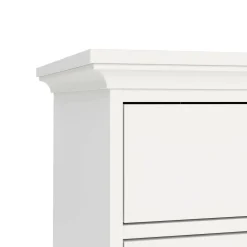 Cassettiera rustica bianca 96x139h cm - Gaetana