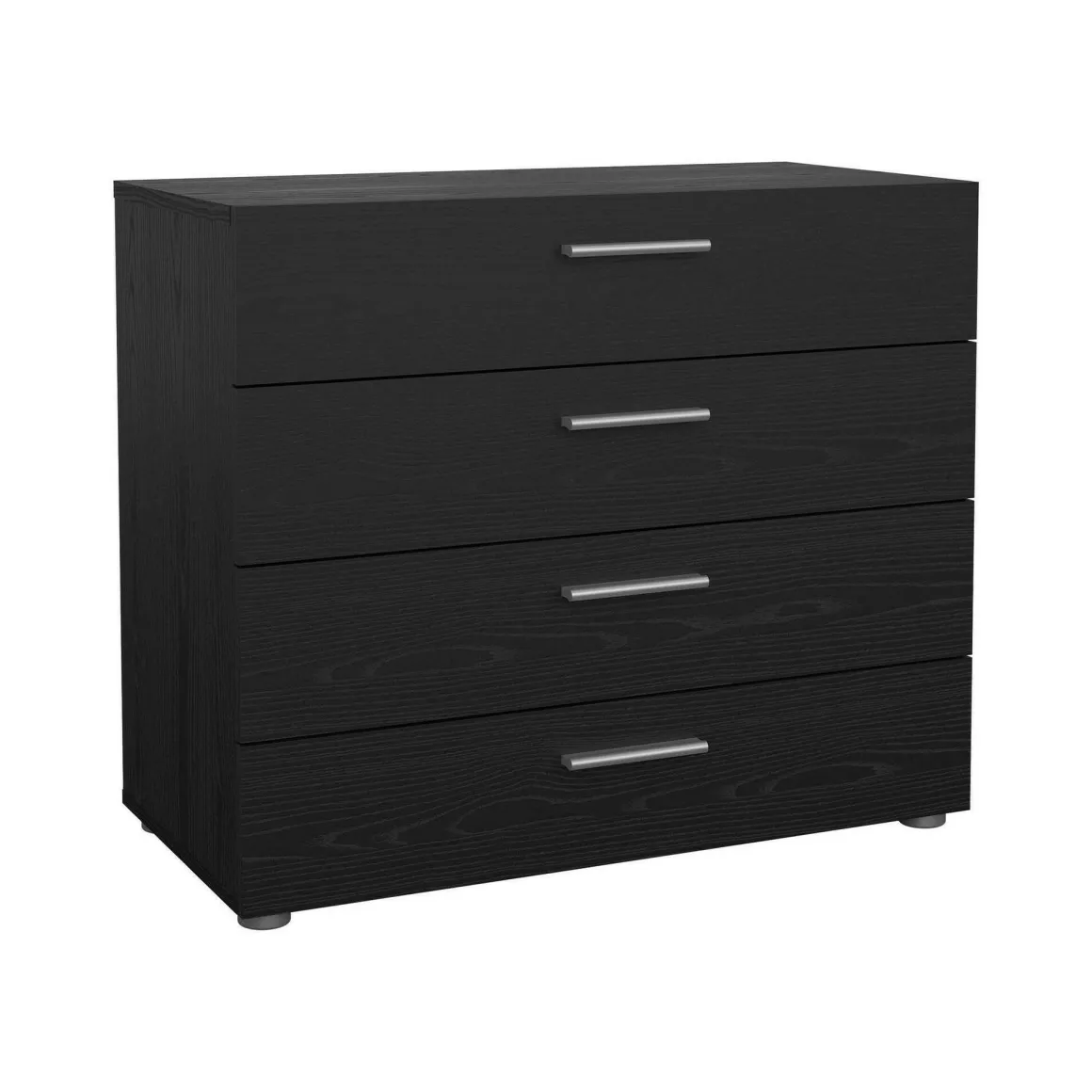 Cassettiera salvaspazio nera 80x68h cm - Arwen