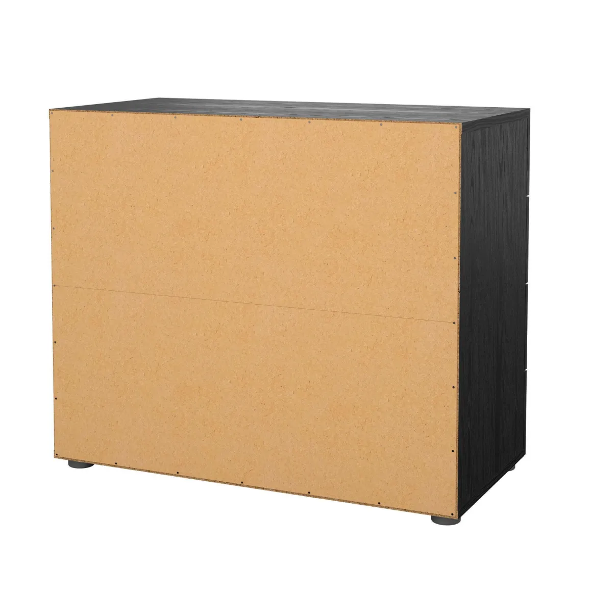 Cassettiera salvaspazio nera 80x68h cm - Arwen