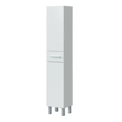 Colonna 2 ante minimal 35x182h cm bianco lucido - Alka