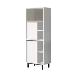 Colonna 2 ante 160x45h cm bianco - Merbok