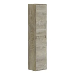 Colonna bagno sospesa 2 ante 30x140h cm rovere - Aladin