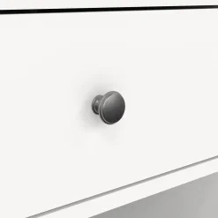 Comodino 1 cassetto bianco 47x43x63h cm - Pascal