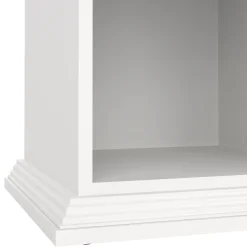 Comodino 1 cassetto bianco 47x43x63h cm - Pascal