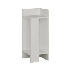 Comodini|Camera Da Letto > Dmora Comodino classico 25x27x60h cm - Germana Bianco