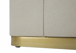 Comodino classico crema e oro 60x40x47h cm - Christov