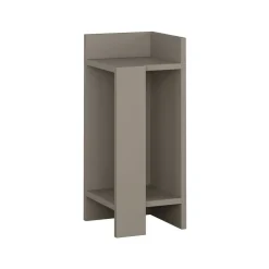Comodino classico tortora 25x27x60h cm - Germana