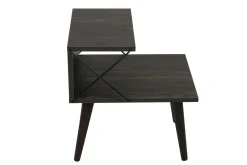 Comodini|Camera Da Letto > Dmora Comodino design 50x40x55h cm - Newton Grigio Cenere