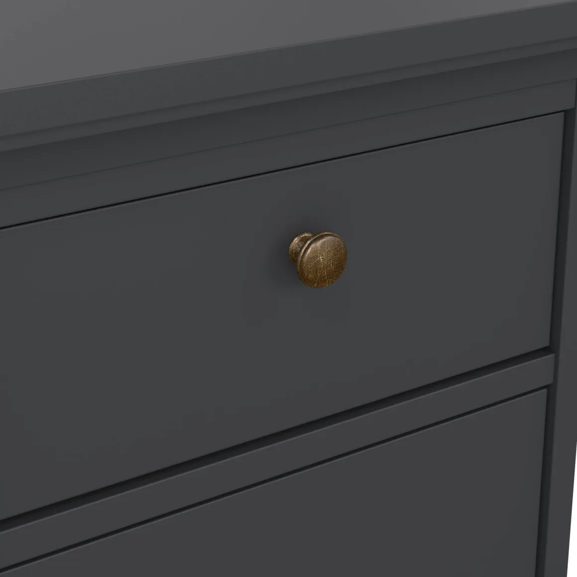 Comodini > Dmora Comodino in legno 50x39x72h cm - Antenati Grigio